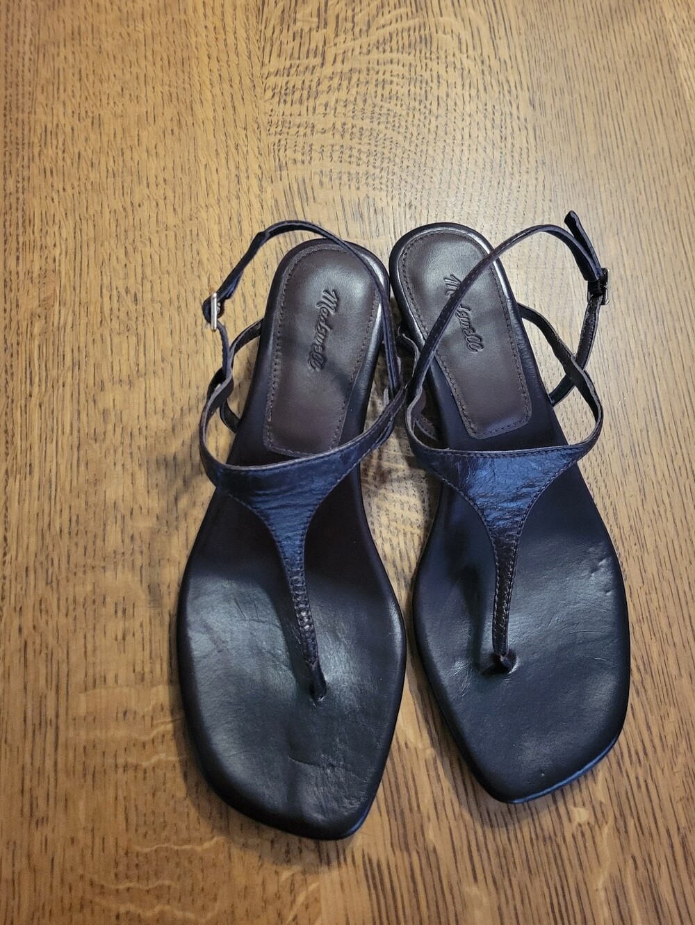 Madewell Chiara Kitten Heel Slingback Sandal - Espresso Bean - Picture 8 of 12